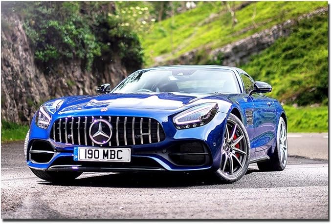 Amazon.com: unbrand Wall Art Canvas Art car Posters for Boys Room