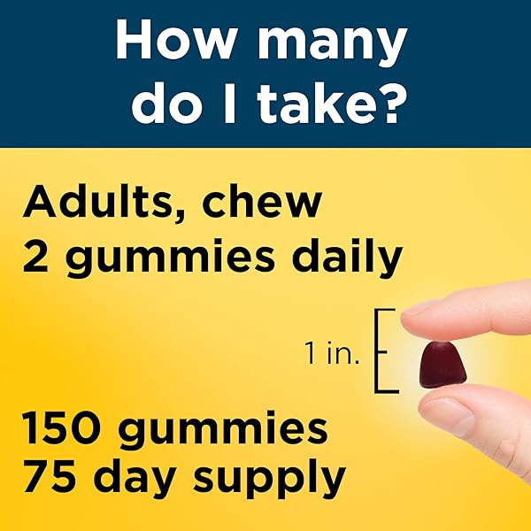 NATURE MADE MULTI FOR HIM, MULTIVITAMIN FOR MEN FOR ENERGY METABOLISM SUPPORT, MENS MULTIVITAMINS, 150 GUMMY VITAMINS AND MINERALS, 75 DAY SUPPLY