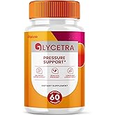 Glycetra Capsules, Glycetra Blood Support Supplement Advanced Formula Premium Blend All Natural Balance Flow, Glicetra Pills Maximum Strength Glycogen Support Health Wellness Reviews (60 Capsules)