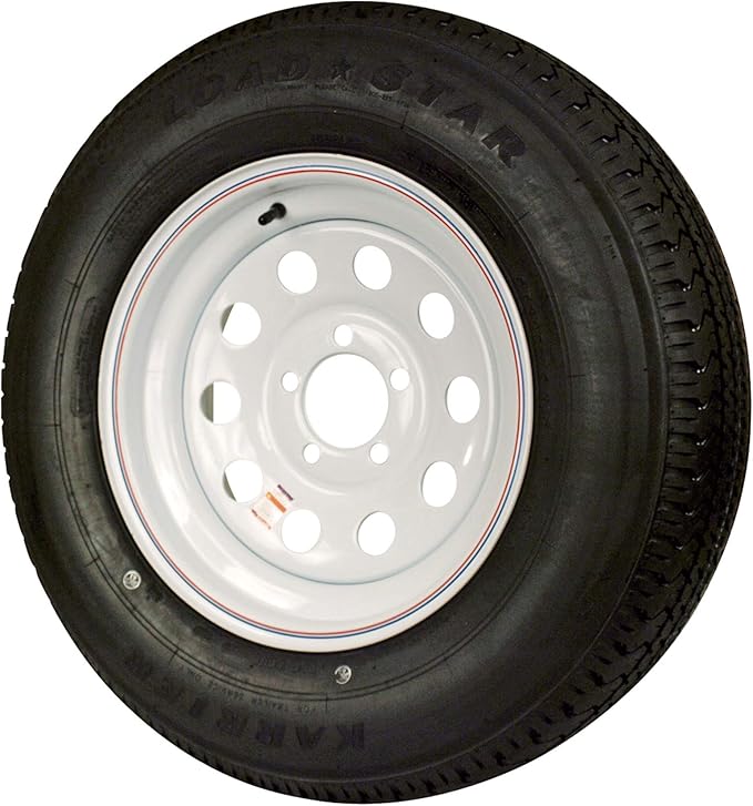  Martin Wheel Speed 8Ply Radial Trailer Tire & Assembly ST175/80R13