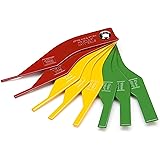 Steelman 8-Piece Brake Lining Thickness Gauge Set for Mechanics, Use with Disc and Drum Brake Pads, Color-Coded, Steel, Stamp