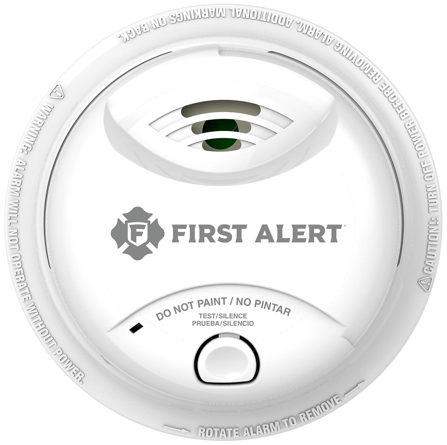 First Alert 0827B 10Year Tamper Resistant Smoke Alarm, White Amazon