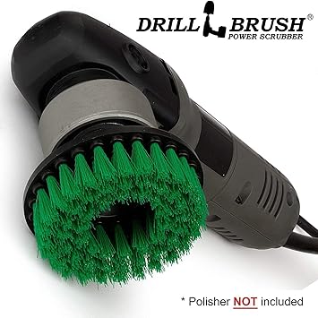 Drill Brush Power Scrubber Teppich Polsterbürste passt Meguiars Dreh- und Porter Cable DA Polierer