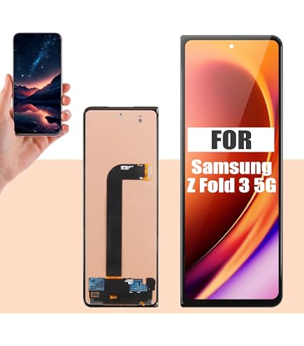 Galaxy Z Fold 3 部品交換用 256GB Amazon.com: Original for Samsung Galaxy Z Fold 3 Inner Foldable