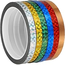 8mm X 50m Prism Tape, Holographic Reflective Self Adhesive For DIY Art Craft Wrapping Decoration Blue Eb588cea 08c0 4b4a 9127 69e777cfc743.9530b9897b5b3b7704251fcfe00a10fc