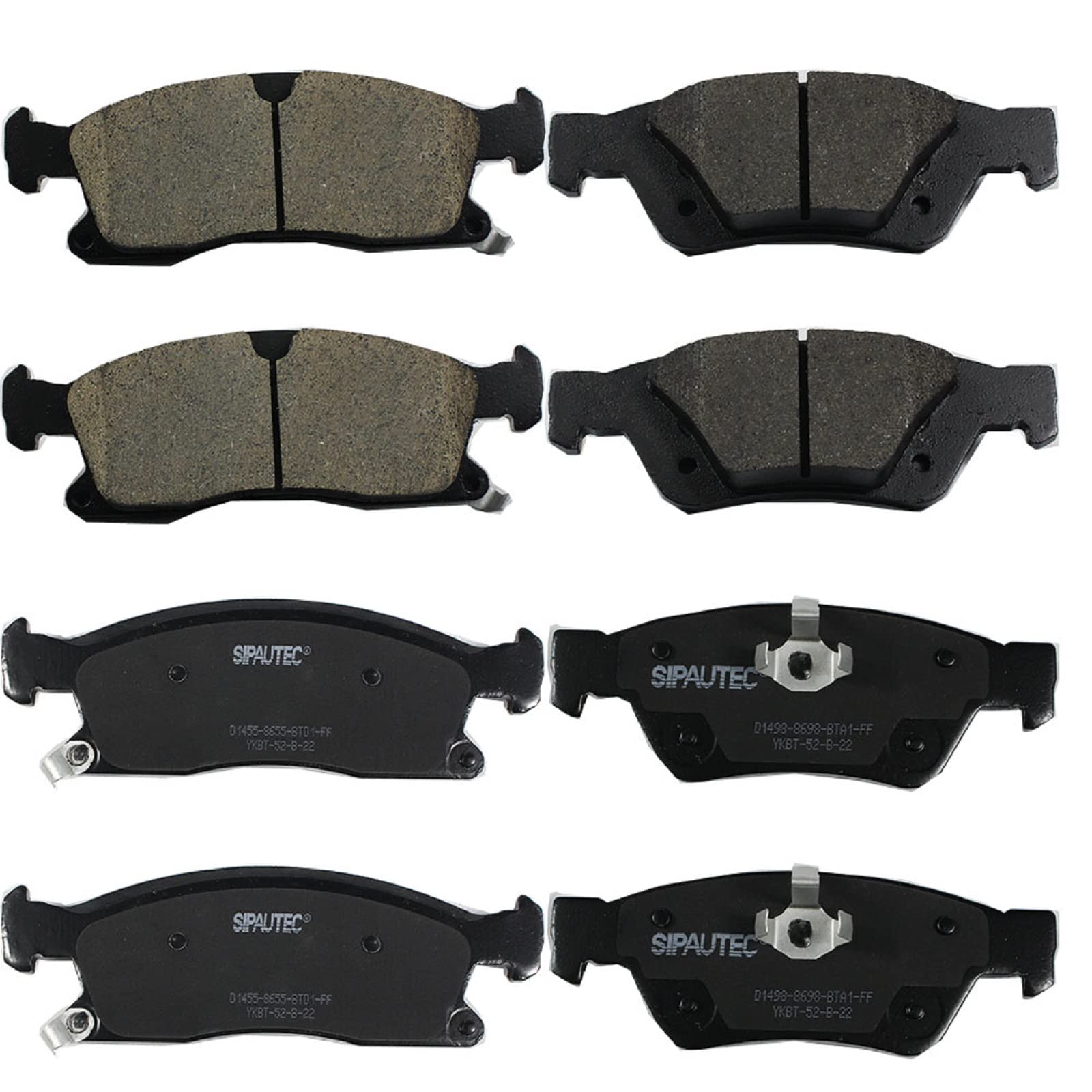 SIPAUTEC-Front and Rear Carbon Fiber Ceramic Disc