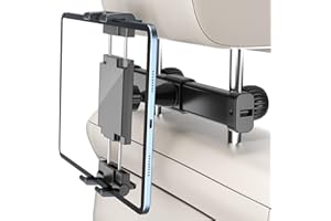 PLDHPRO Headrest iPad Holder for Car Backseat for Kids, Vehical Back Seat Tablet Mount Stand Essential Accessories Fits for 5