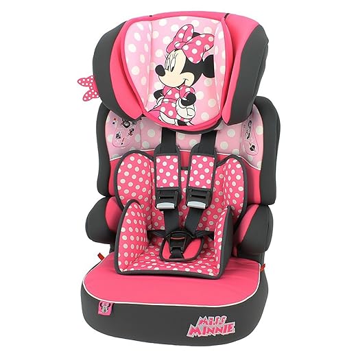 title=Seggiolino auto Disney Gruppo 1/2/3- da 9 a 36 kg- Fabbricazione 100% francese-