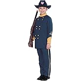 Rubies Union Officer Costume for Kids, Boy's Small