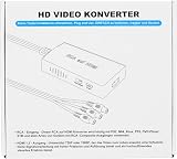 AIFHDAUF RCA to HDMI Converter with HDMI Cable 720p 1080p AV to HDMI view 7