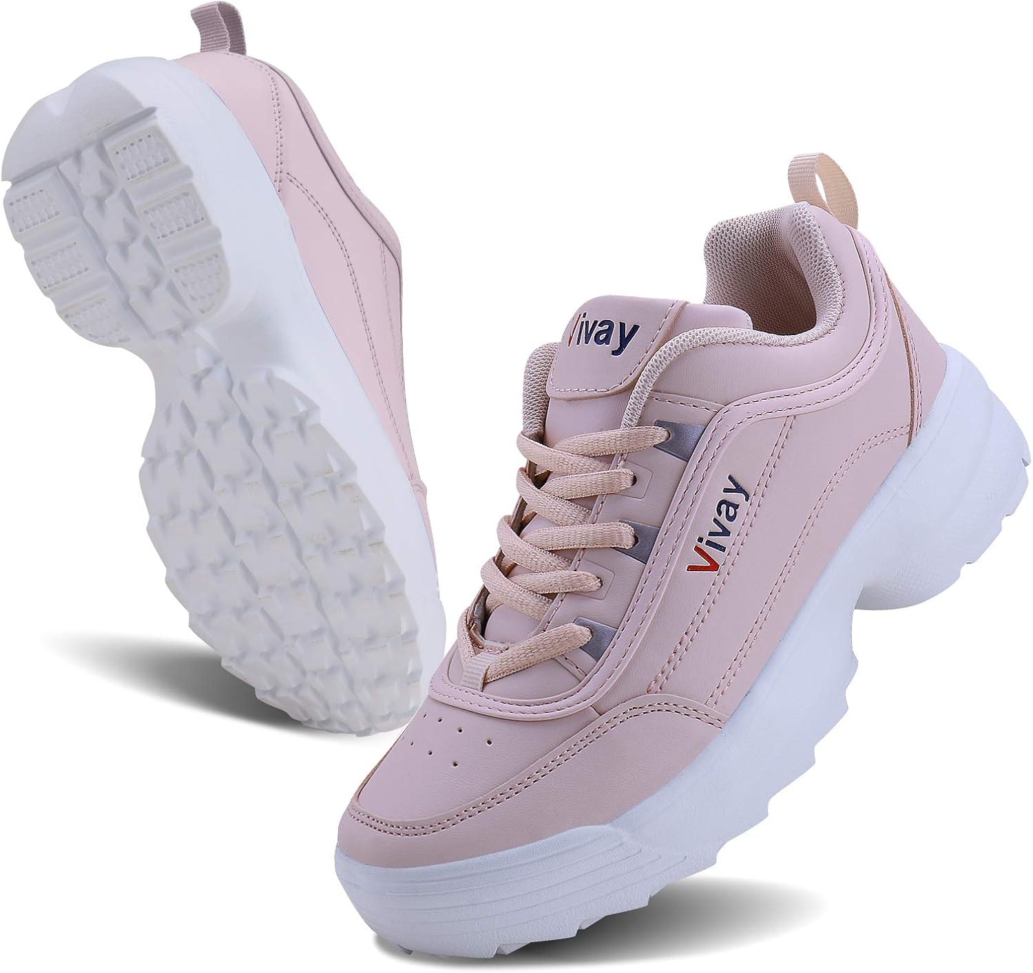 light pink tennis shoes