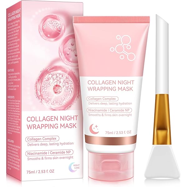 Amazon.com : IKZEE Collagen Night Wrapping Mask, Collagen