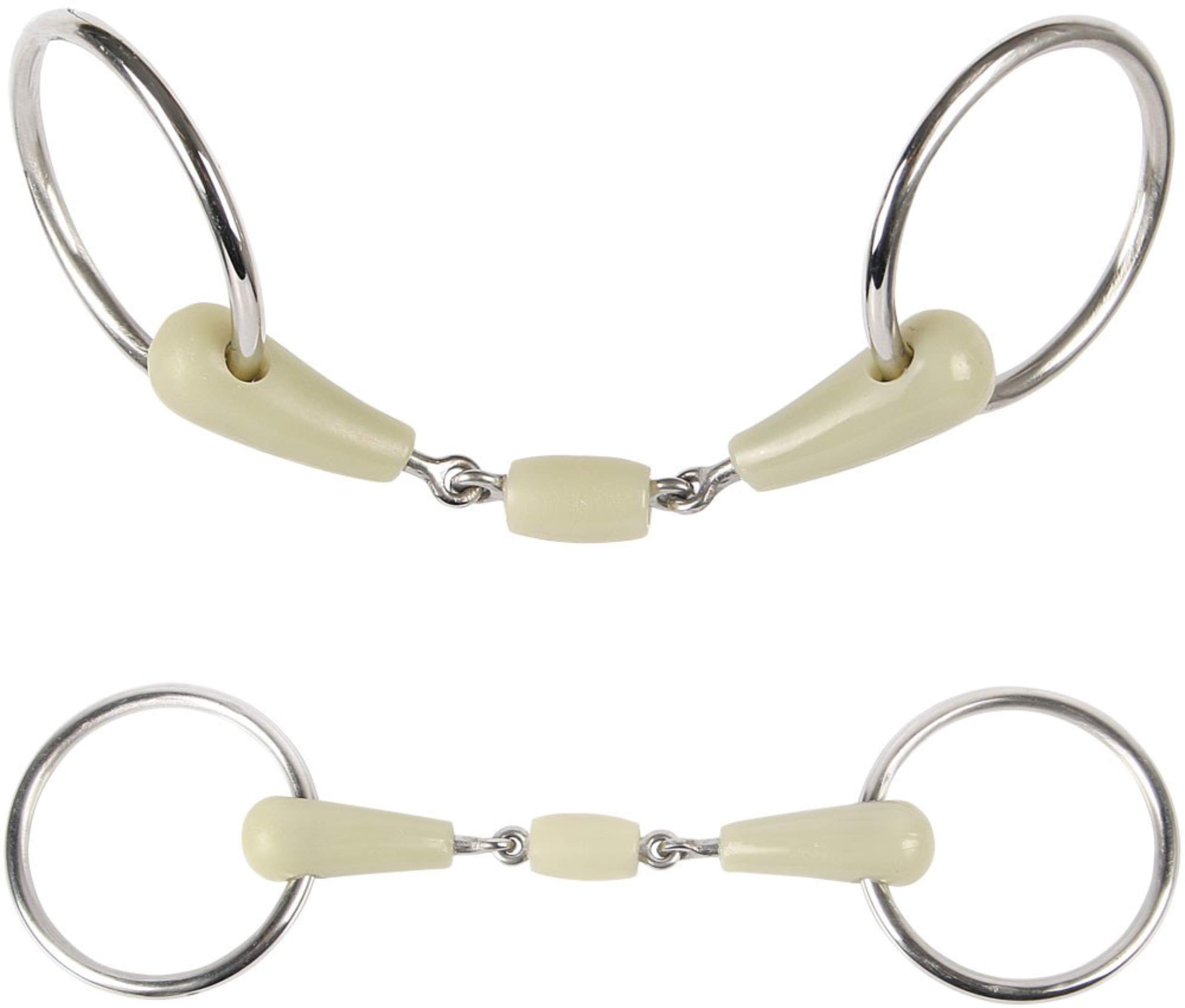 Harry's Horse 41104109 11.5 Snaffle Bit Double Jointed Apple, M