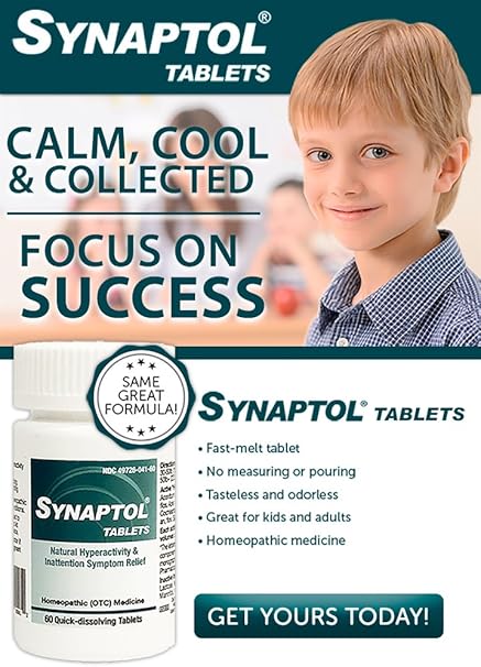 Hellolife Synaptol Tablets Natural Hyperactivity Inattention Symptom Relief Health Personal Care Amazon Com