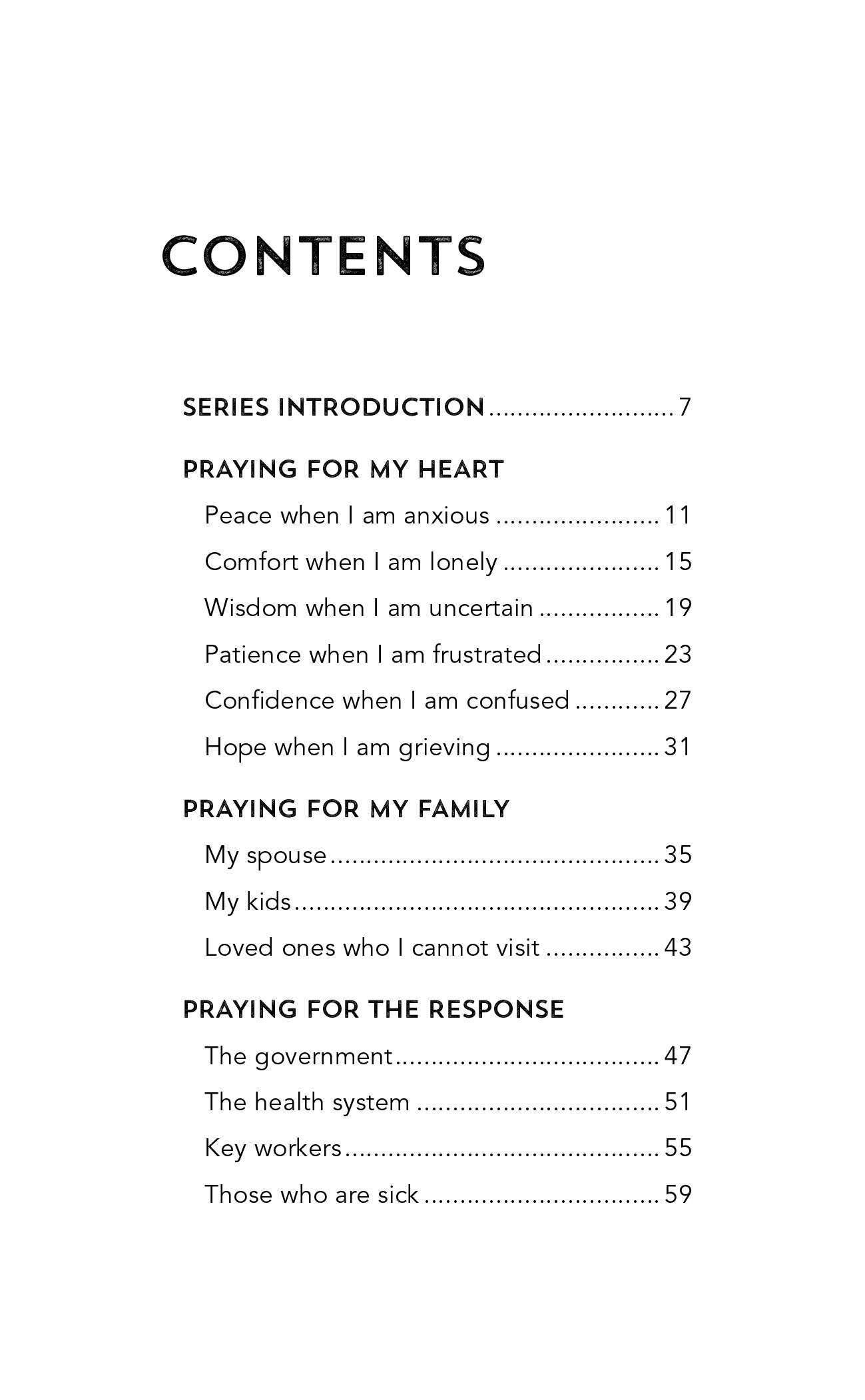 5 Things to Pray in a Global Crisis