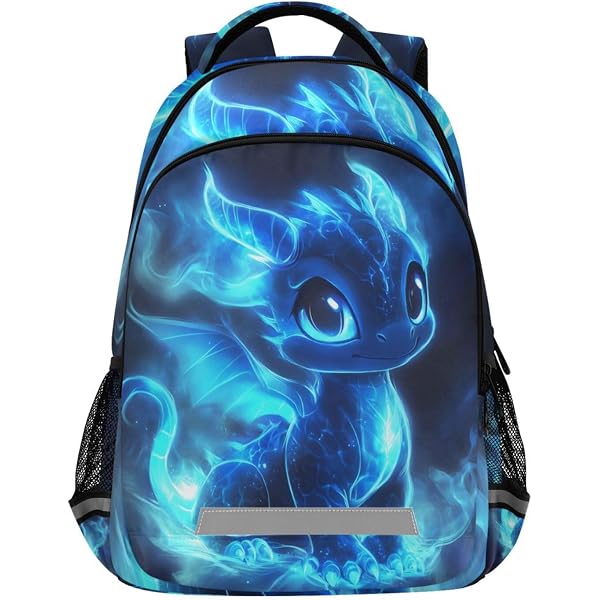 POLERO Print Backpack For School & Travel | 17.3" Laptop-Friendly Daypack For Teens, Kids, Students