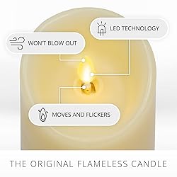 Luminara Flameless LED Battery Operated Ivory