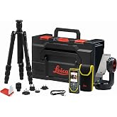 Leica DISTO X6 P2P Kit - Range 800ft, Point to Point Measuing, Bluetooth, Outdoor Camera viewfinder 4X Zoom, Case, Tripod, DST360X Adapter, (IP65), Rotating Display, Hand Loop, Pouch.
