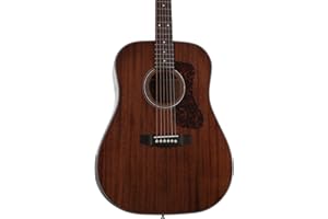 Guild Guitars D-120 Acoustic Guitar, in Natural, All Solid Woods Dreadnought, Westerly Collection, with Premium Gig Bag
