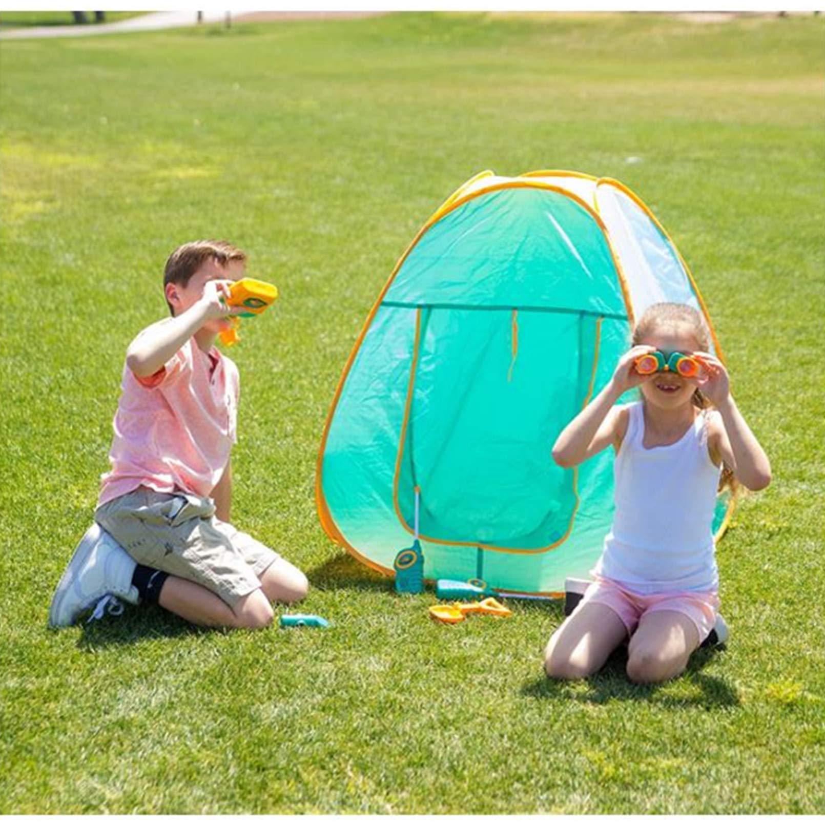 Am Anna 20 Pcs Kids Camping Set Pop Up Tent Desertcart INDIA