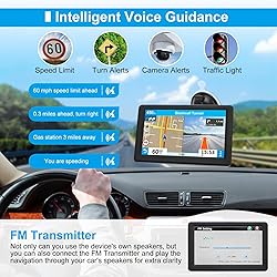 GPS Navigator for Car Truck RV, Latest 2025 Map, 7