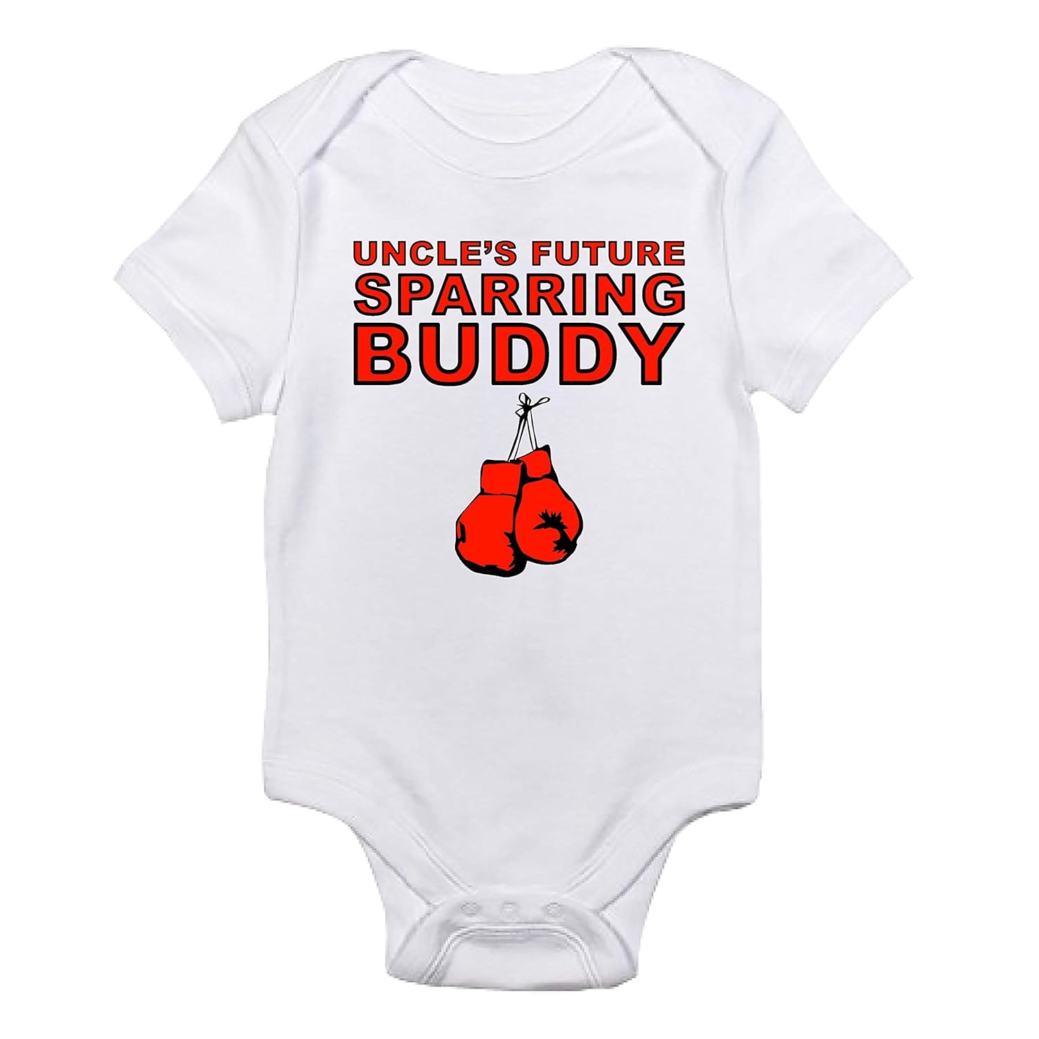 Future Uncles Sparring Outfit Home Take Gloves Red Gift, Shower Family