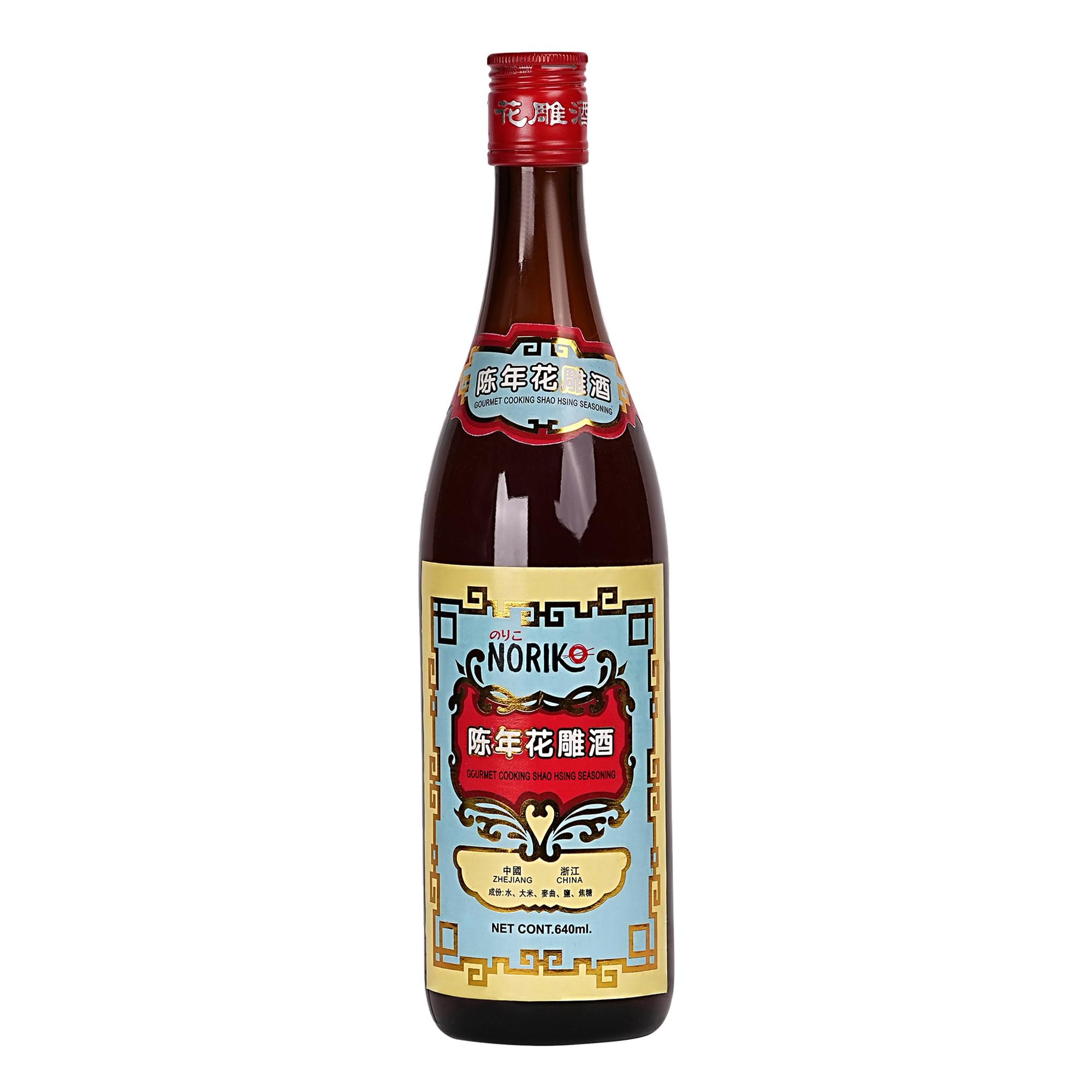 Noriko Gourmet Cooking Shao Hsing Seasoning, 21.64 fl oz ℮ 640 ml 2