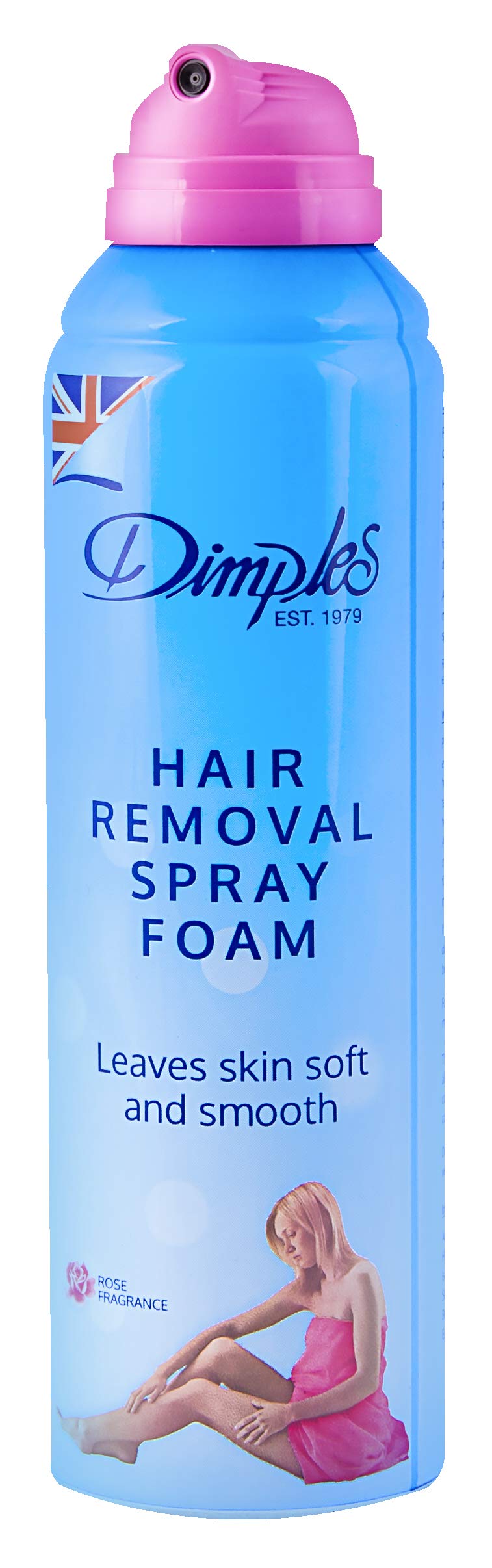 Dimples Hair Removal Spray Foam Rose Fragrance - 200 ml