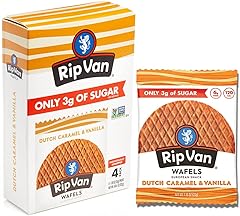 RIP VAN WAFELS Dutch Caramel & Vanilla Wafel Cookies, 4.64 OZ