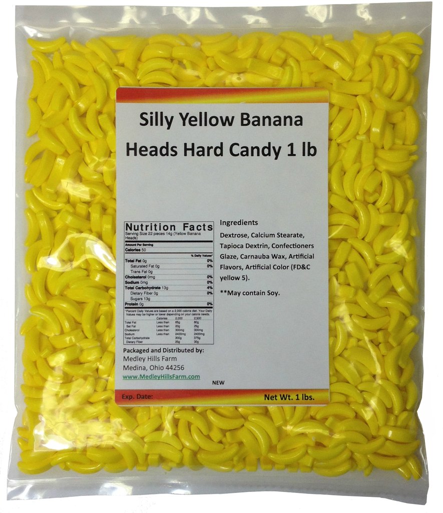 Vidal Sugar Bananas, 16 Oz Gummy Candy Grocery