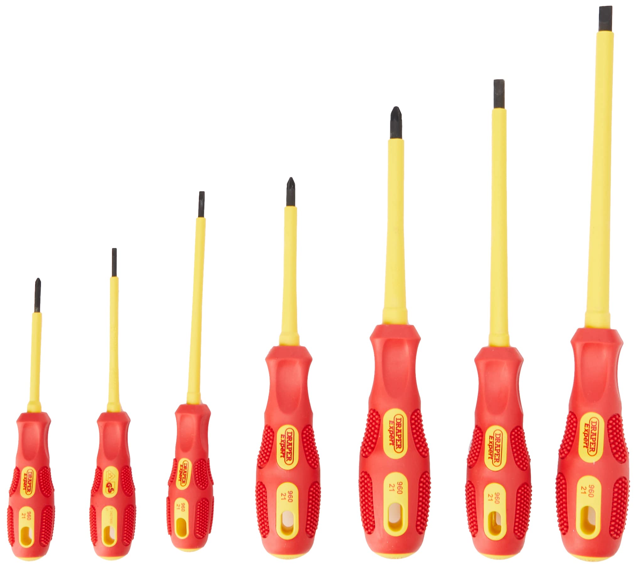 Draper 88608 7Pc Vde Screwdriver Set-Boxed