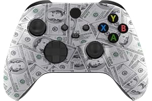 Custom Controllerzz Wireless Controller for Microsoft Xbox Series X/S & Xbox One - Custom Soft Touch Feel - Custom Xbox Series X/S Controller (X/S Money)
