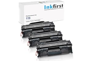 3 Inkfirst Compatible Toner Cartridges Replacement for Canon 119 3479B001 imageCLASS LBP6300dn LBP6650dn LBP6670dn MF5850dn M