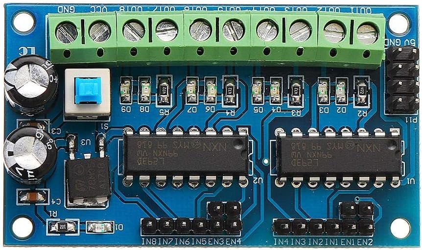 Computer Module L293D 4 DC Motor Drive Module Motor Driver Intelligent H-bridge For 4WD Car Robot