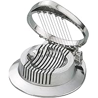 HIC Harold Import Co. Classic Non-Stick Mushroom and Egg Slicer, 18/8 Stainless Steel Wires