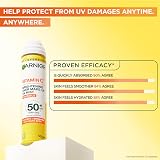 Garnier Vitamin C Brightening Over Make-Up UV Mist SPF50+ 75ML Cruelty Free view 2
