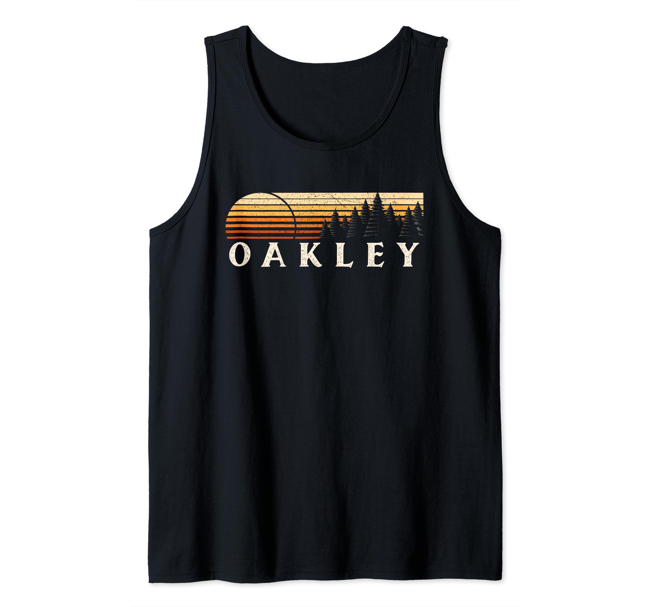 Photo 1 of *DARK BLUE**Oakley, KY Vintage Evergreen Sunset Eighties Retro Tank Top