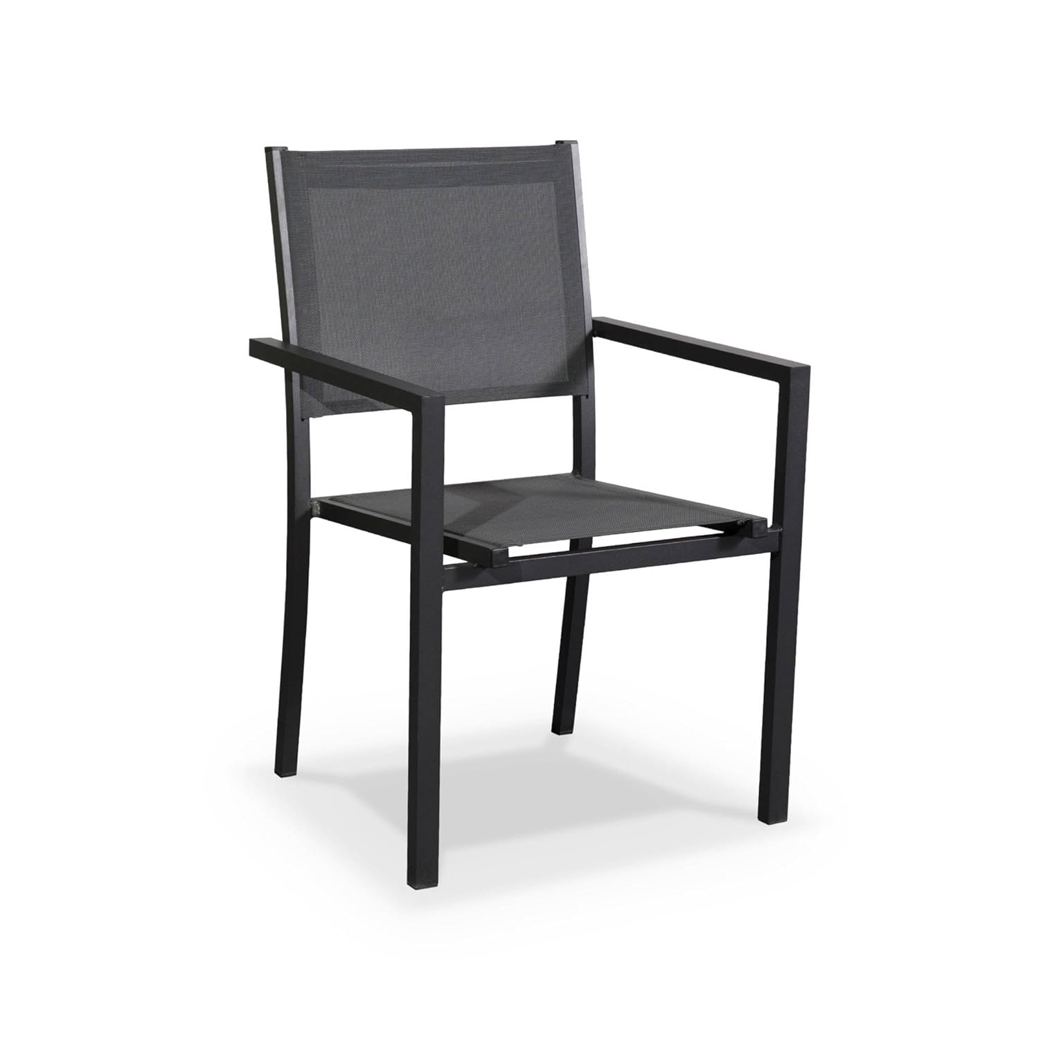 Anthracite 6 Places Capua 6 Fauteuils Empilables Alices