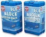 Galvog Ice Packs 200mlx6 Freezer Blocks for Cool Boxes Lunch Bags view 9