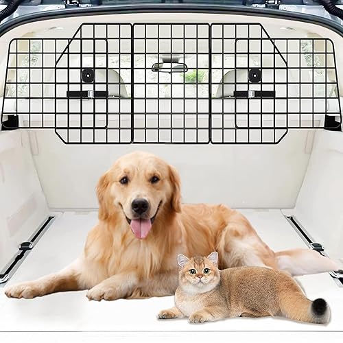MOLPHIT Adjustable Dog Car Barrier for SUVs, Vehicles, and Cars
