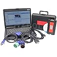 for Cummins Inline 7 Data Link Adapter Truck Diagnostic Tool 5572620 5299899 with Insite 9.0 Software (Standard Tool with Laptop)