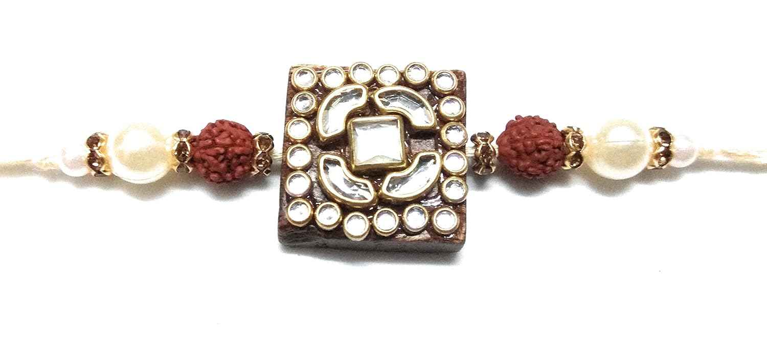 aarvee creation's designer bhaiya bhabhi rakhi set