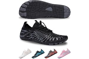 SIOSNETA Hike Barefoot Shoes for Women Men, Breathable Non-Slip Athletic Footwear, Wide Toe Water Shoes for Hiking, Non-Slip Neuropathy Shoes for Women Men, Grounded Comfort wear