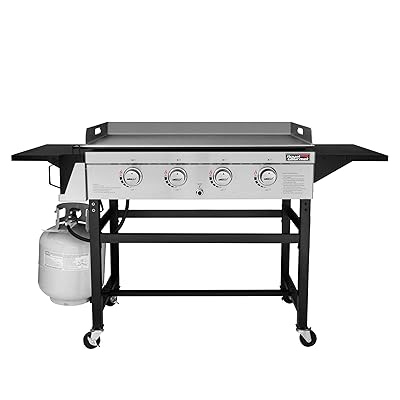 outdoor 4 burner griddle