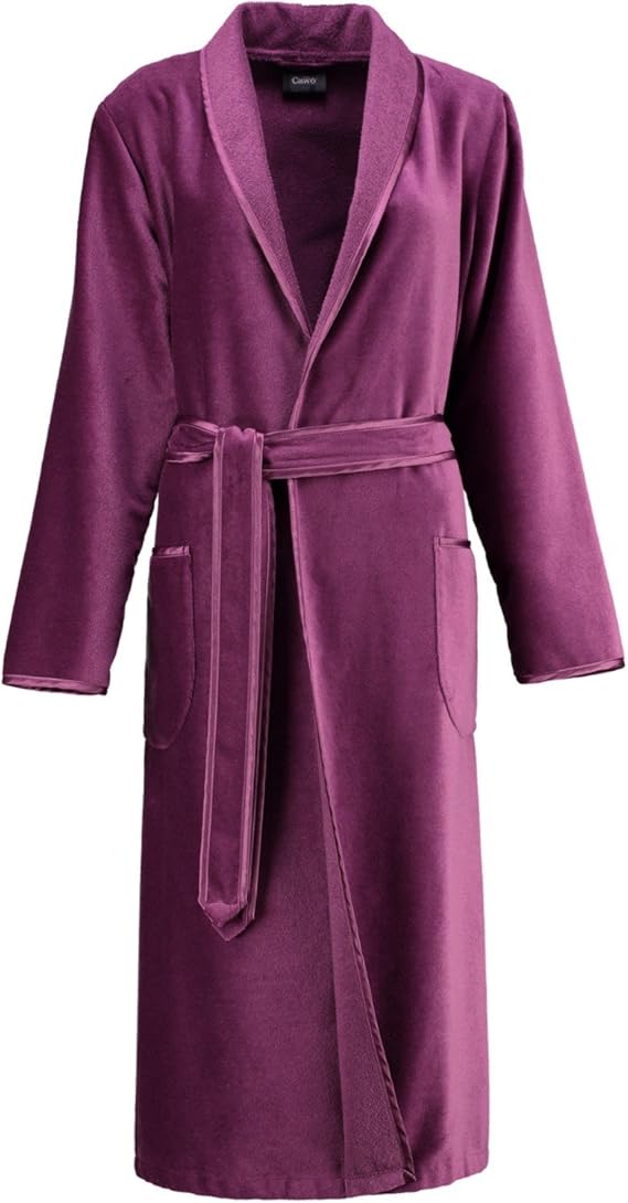 bademantel damen schalkragen