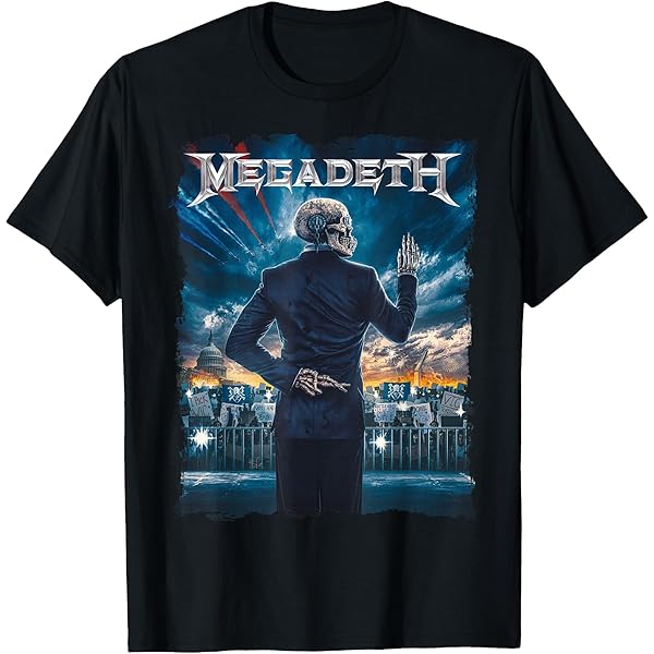 Amazon.com: Megadeth - Big Vic T-Shirt : Clothing, Shoes