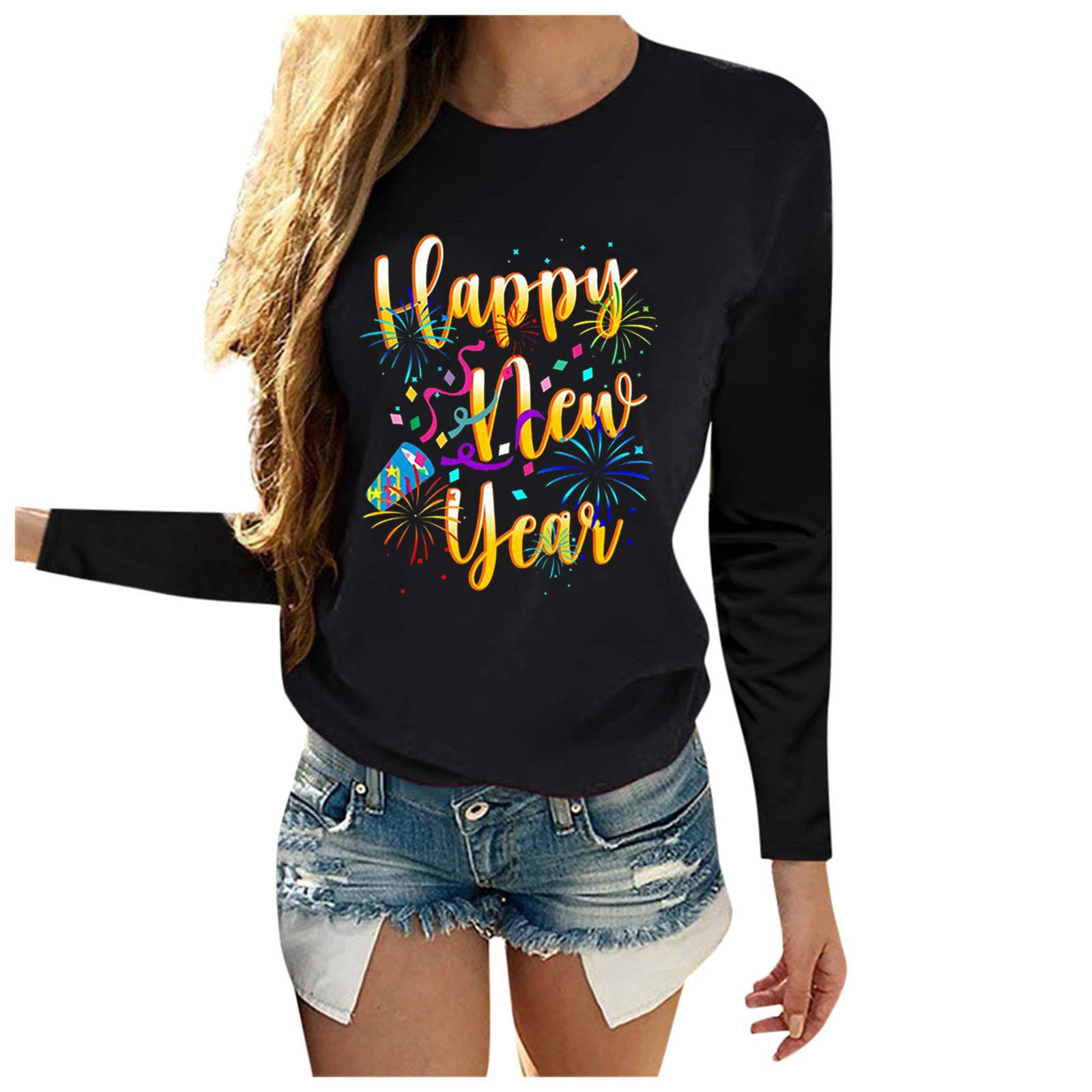 Kinple Women's Plus Size Long Sleeves Fall Blouses