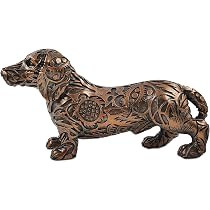 Bougie Décorative En Forme De Teckel Wiener - 20 X 14 Cm - Noire Avec Pull De Noël - Décoration Ou Cadeau Pour Amoureux Des Animaux - 6