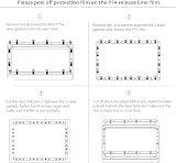 ELEGOO PFA Release Liner Film 273x176mm 0.127mm Saturn 2/8K view 6
