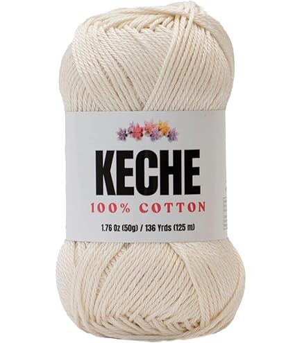 Amazon.com: 100% Cotton Yarn for Knitting and Crocheting, 3 or
